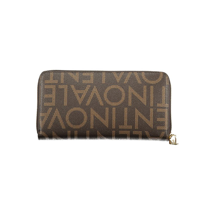 Valentino Brown Polyurethane Women's Wallet