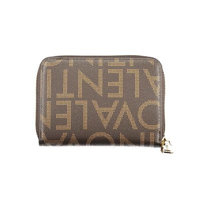Valentino Brown Polyurethane Women's Wallet