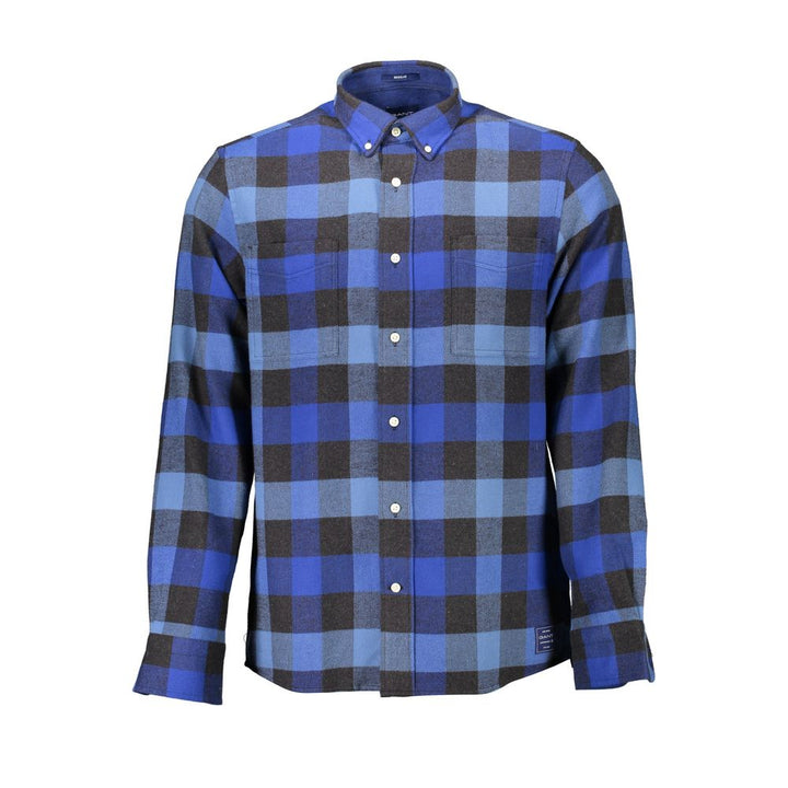 Gant Blue Cotton Men's Shirt