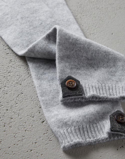 Brunello Cucinelli Gants en cachemire naturel