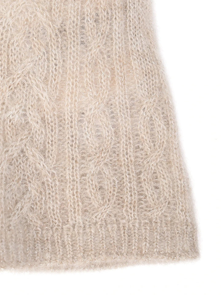 Brunello Cucinelli Natural Fabric Gloves