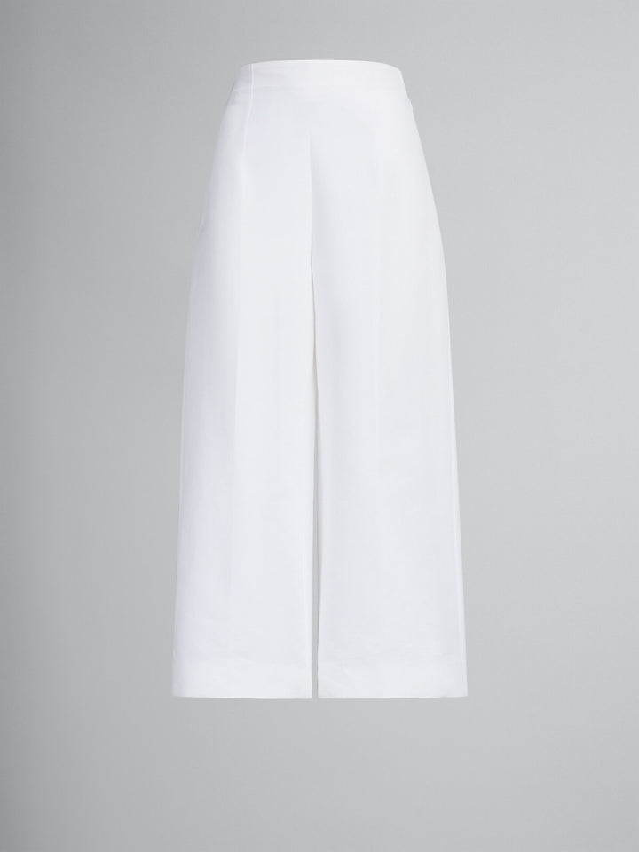 Marni White Fibres Casual Pants