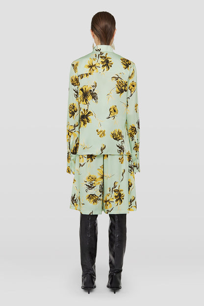 Jil Sander Green Fibres Long Skirt