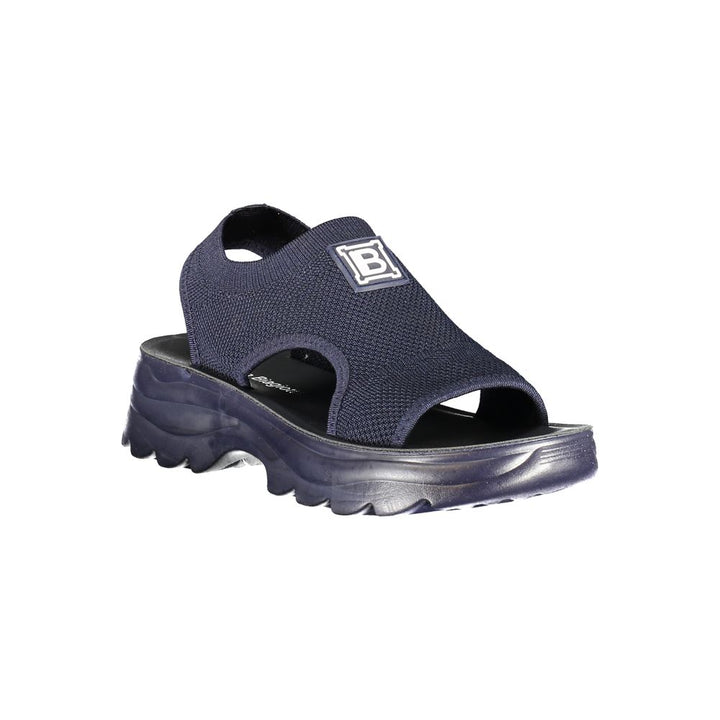 Laura Biagiotti Blue Polyester Women Sandal