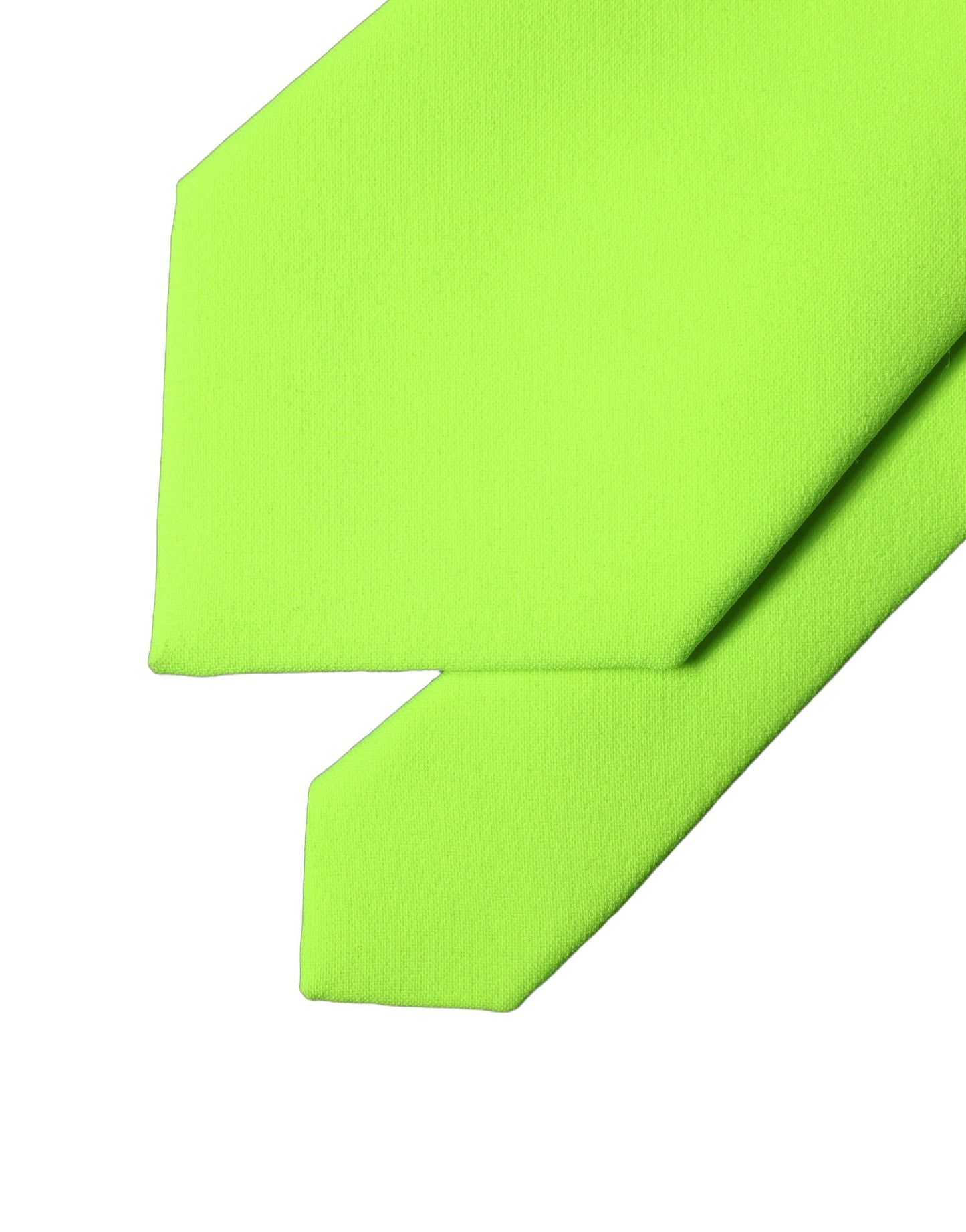 Dolce & Gabbana Cravate à Nouer Ajustable Femme en Polyester Vert Fluo