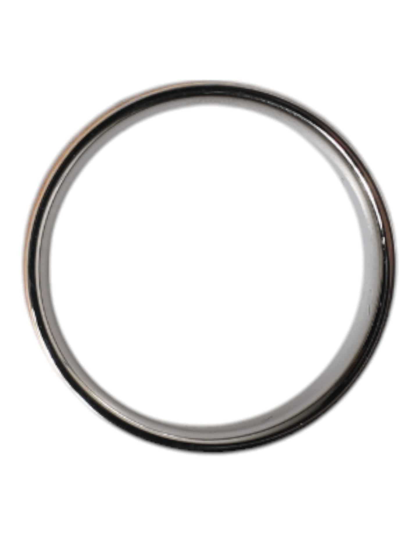 Bague Dolce & Gabbana en laiton véritable, ton or et argent, avec logo DG